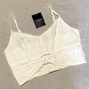 NWT Spaghetti Strap Crop Top